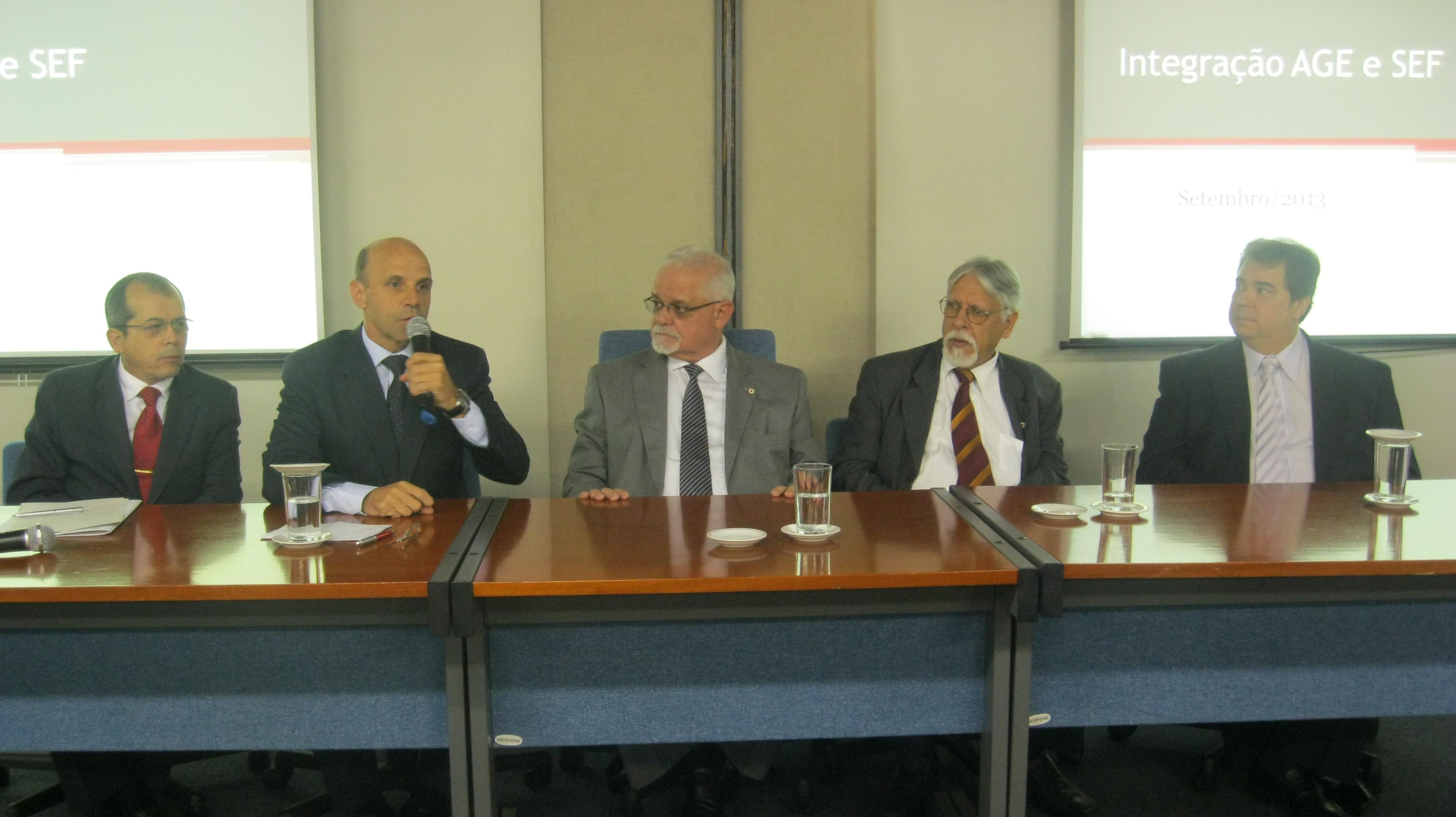 Participantes debateram importância da parceria entre a SEF e a AGE para recuperação de créditos tributários